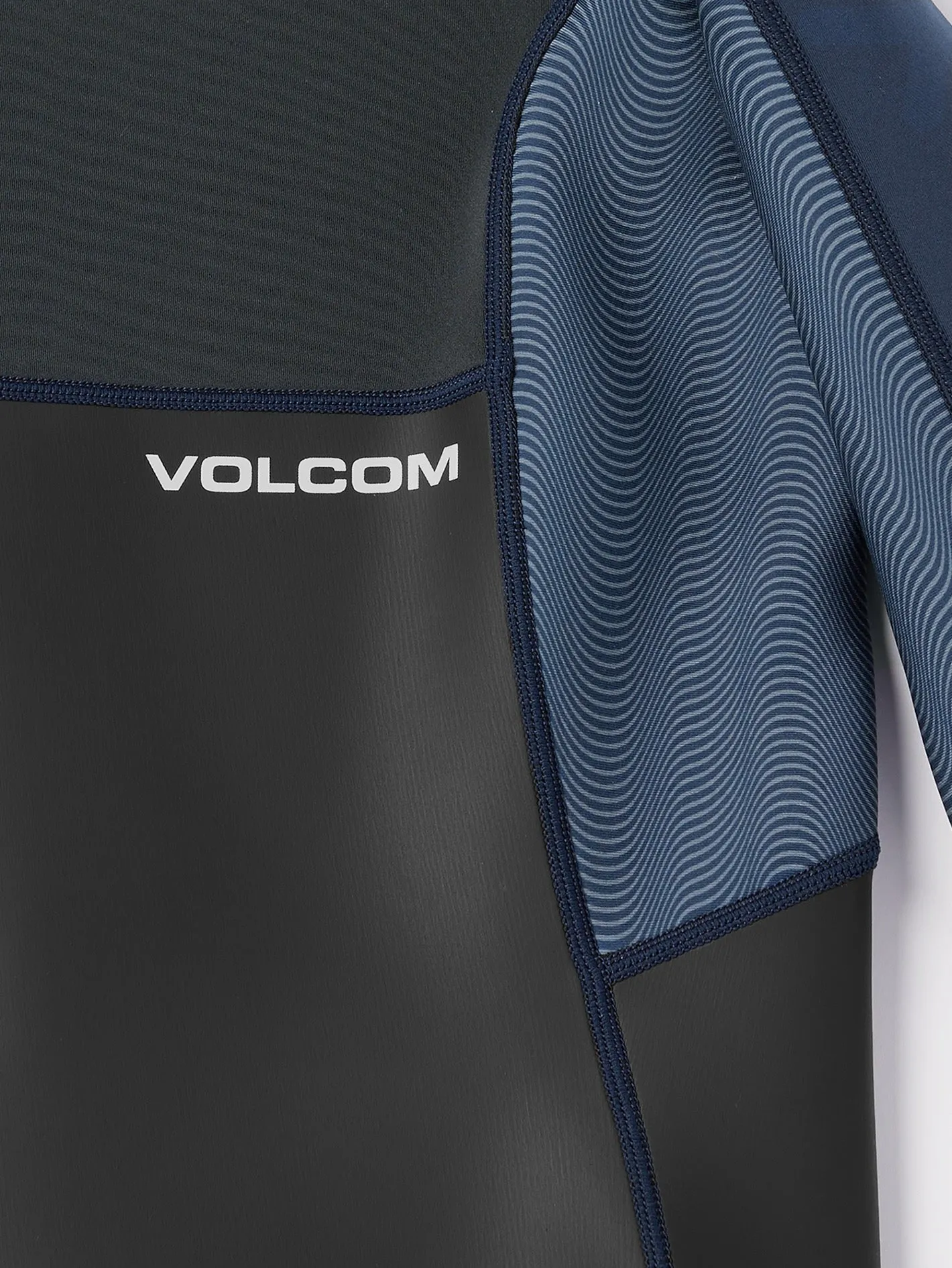1.5Mm Front Zip Neoprene Top - Charcoal