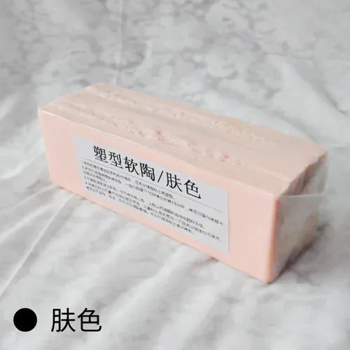 500g Professional Soft Clay Oven Bake Polymer Clay DIY Handmade Prototype Material Sculpture Soil Ceramic Doll Clay