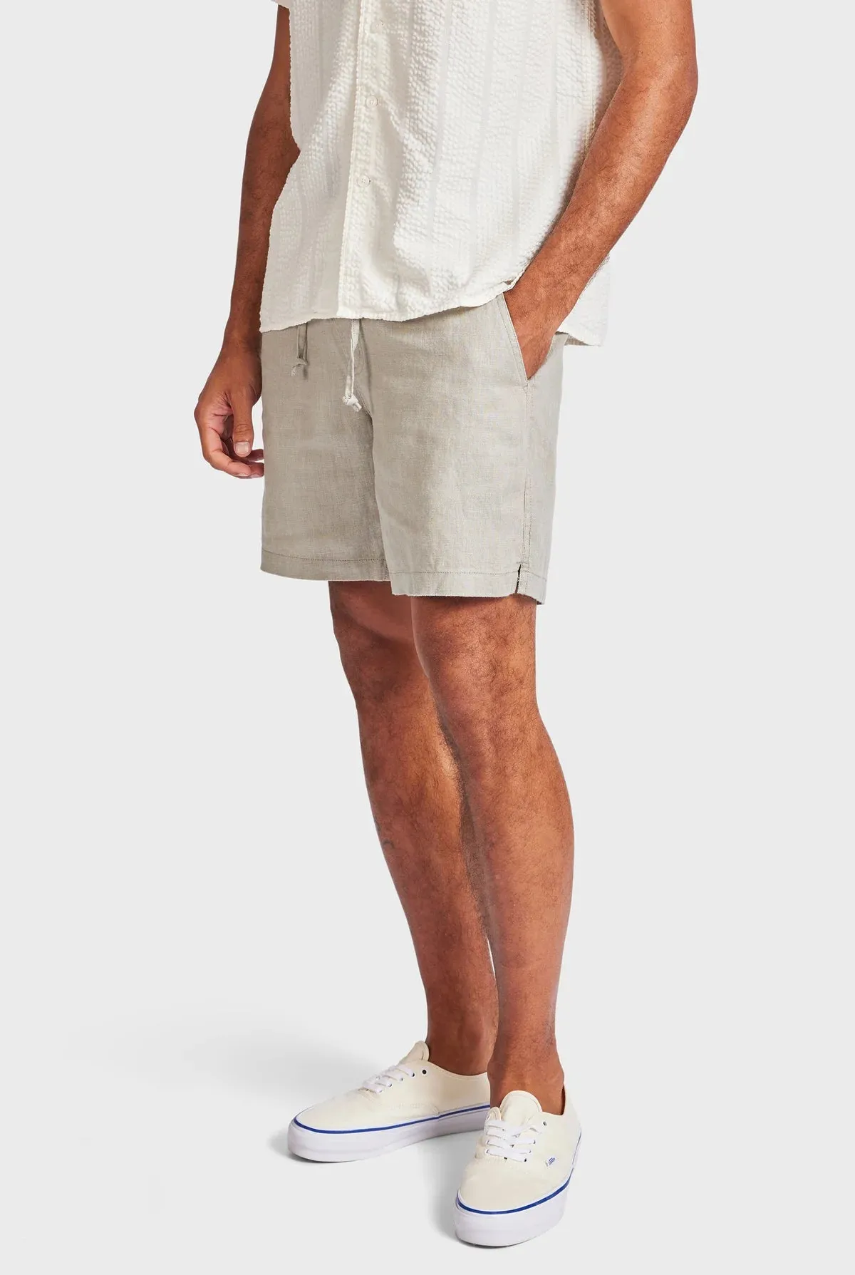 ACADEMY BRAND - Riviera Linen Short Desert Sage