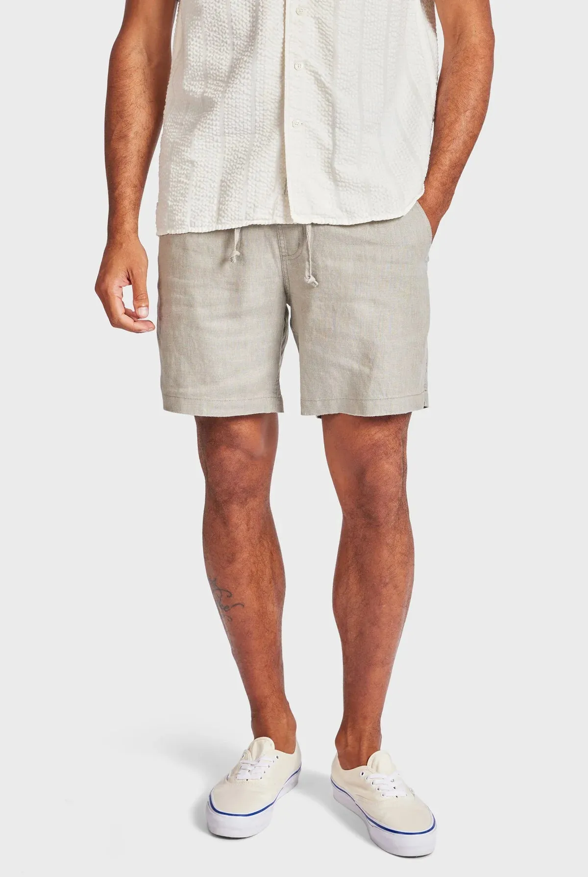 ACADEMY BRAND - Riviera Linen Short Desert Sage