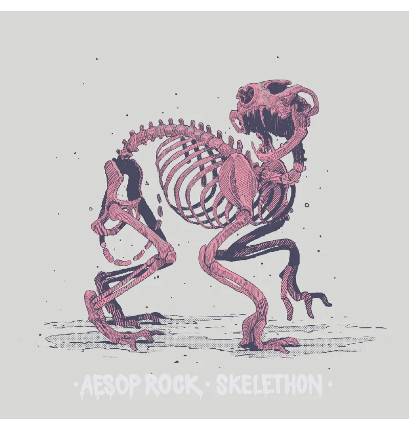 Aesop Rock - Skelethon Women's Shirt, Creme