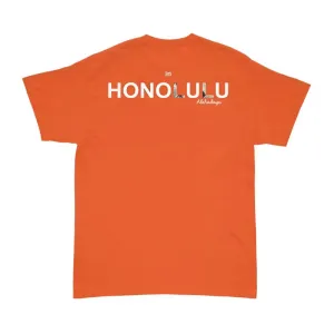 Aloha Days Surf in Honolulu Made in Hawaii XS-XL Orange Color