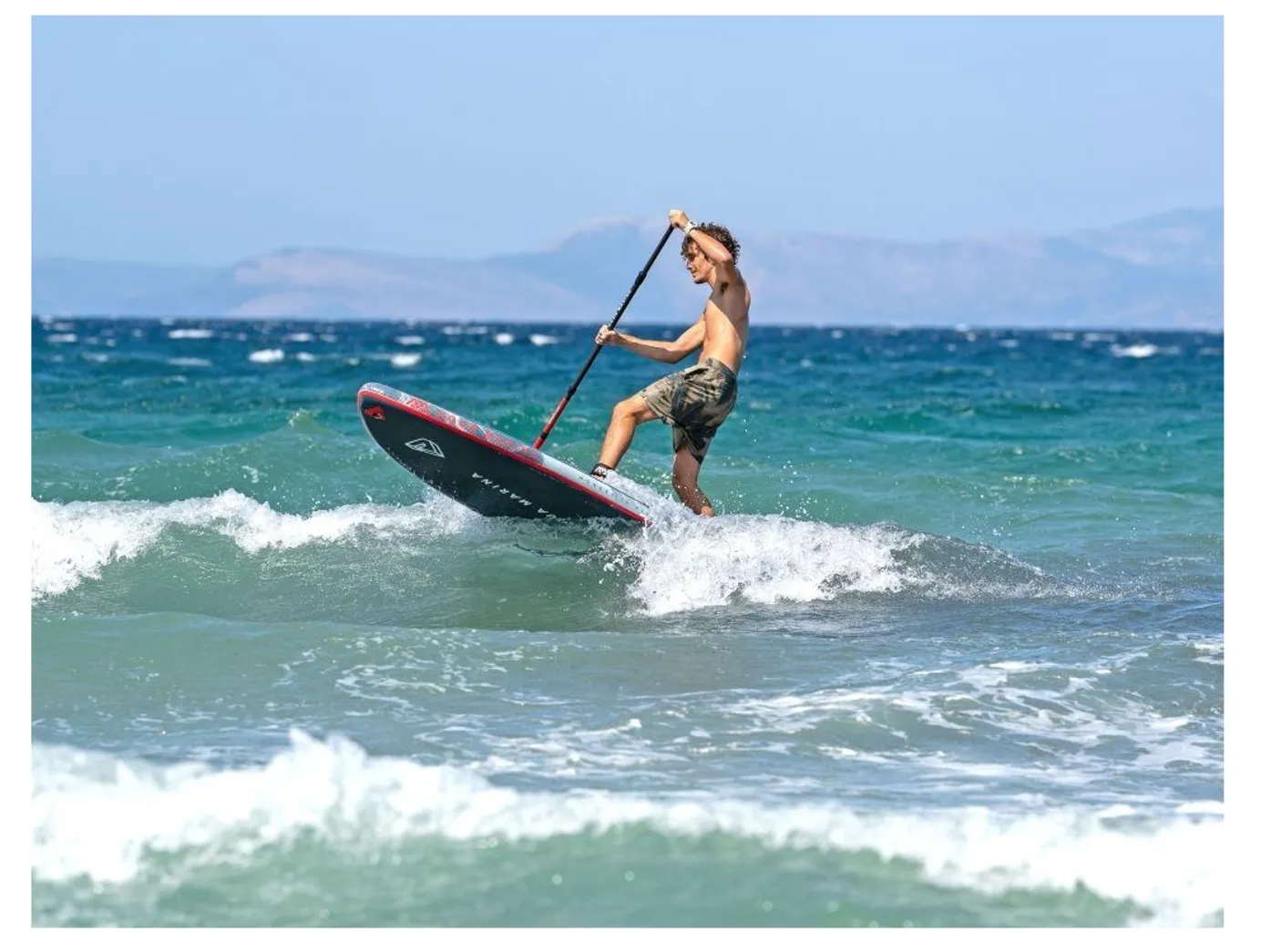 Aqua Marina Wave- Surf iSUP W/ Surf Leash - 2024 Model - In Stock