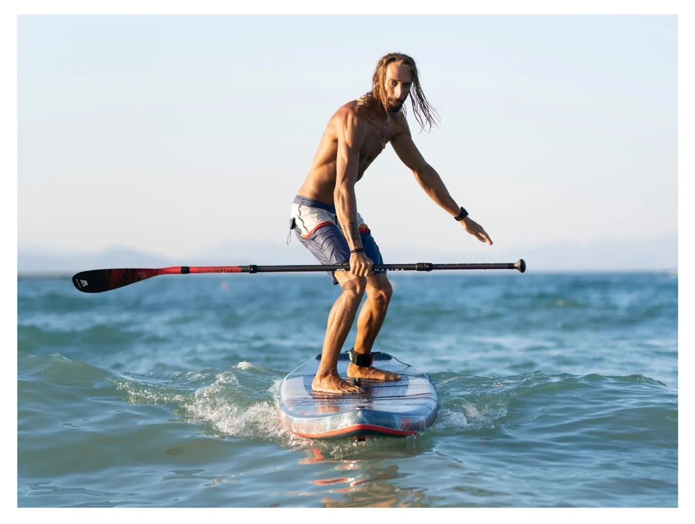 Aqua Marina Wave- Surf iSUP W/ Surf Leash - 2024 Model - In Stock