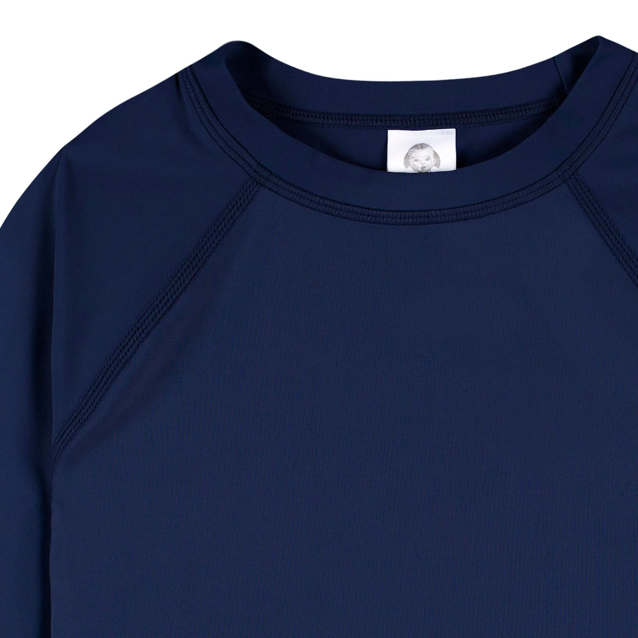 Baby & Toddler Neutral UPF 50  Navy Rash Guard