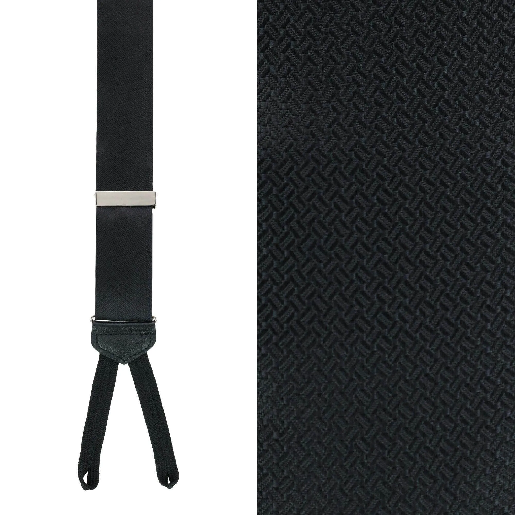 Big & Tall Monte Bello Interlocked Silk Formal Braces