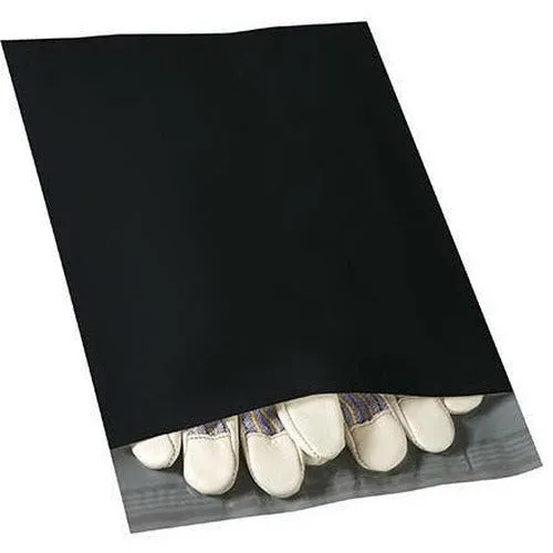 Black Poly Mailers - 7.5 x 10.5 - 1000/CTN
