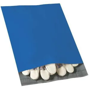 Blue Poly Mailers - 12" x 15.5" - 100/CTN