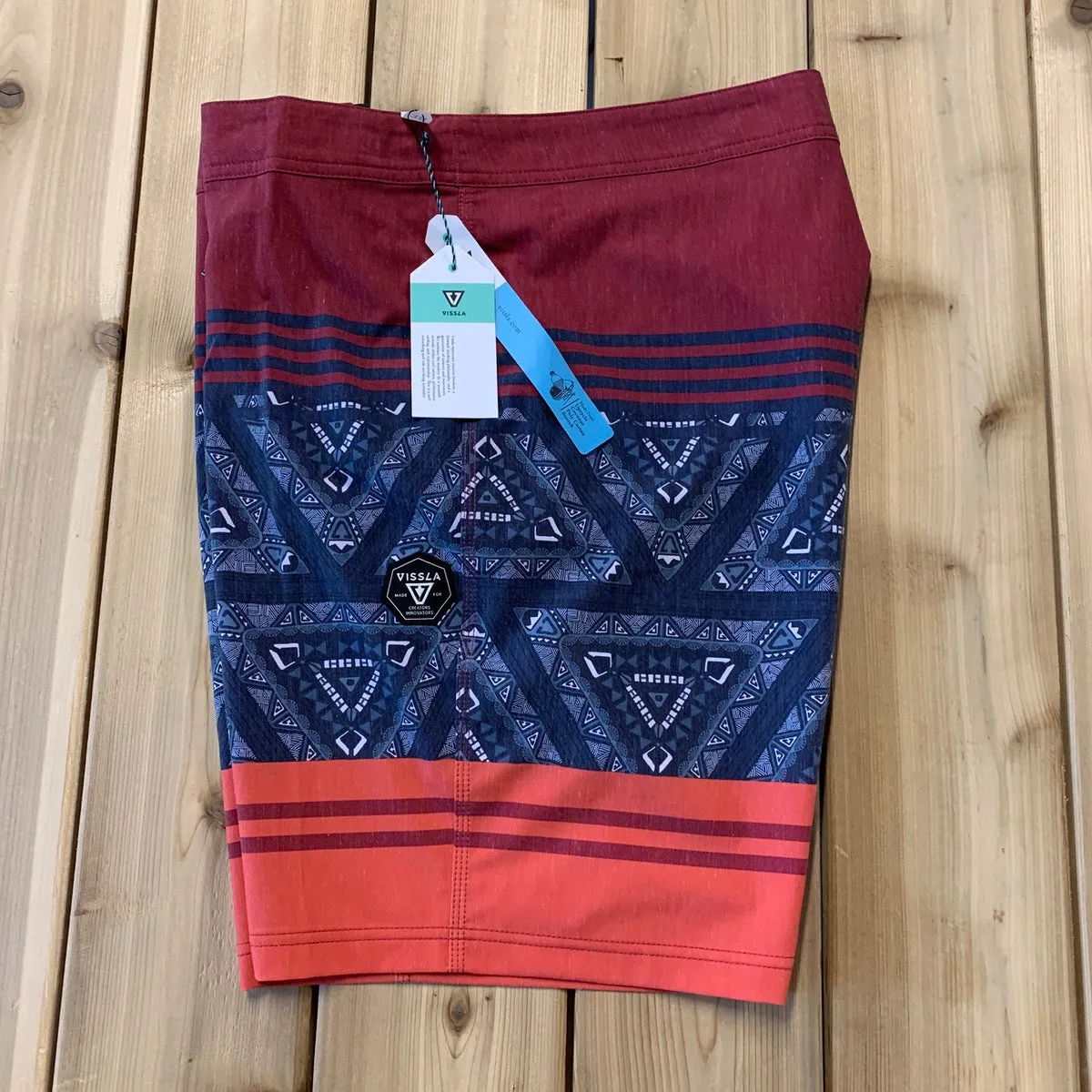 Boardshorts - Vissla Sinner Point - Red