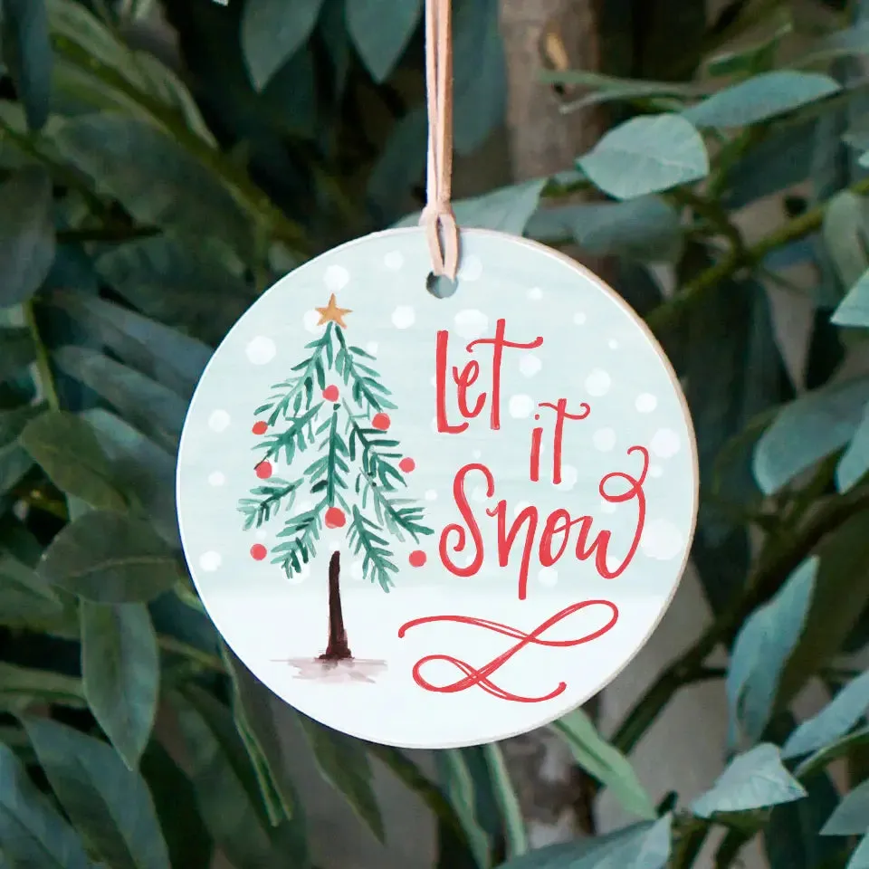 Christmas Wooden Ornaments ~ Various Styles