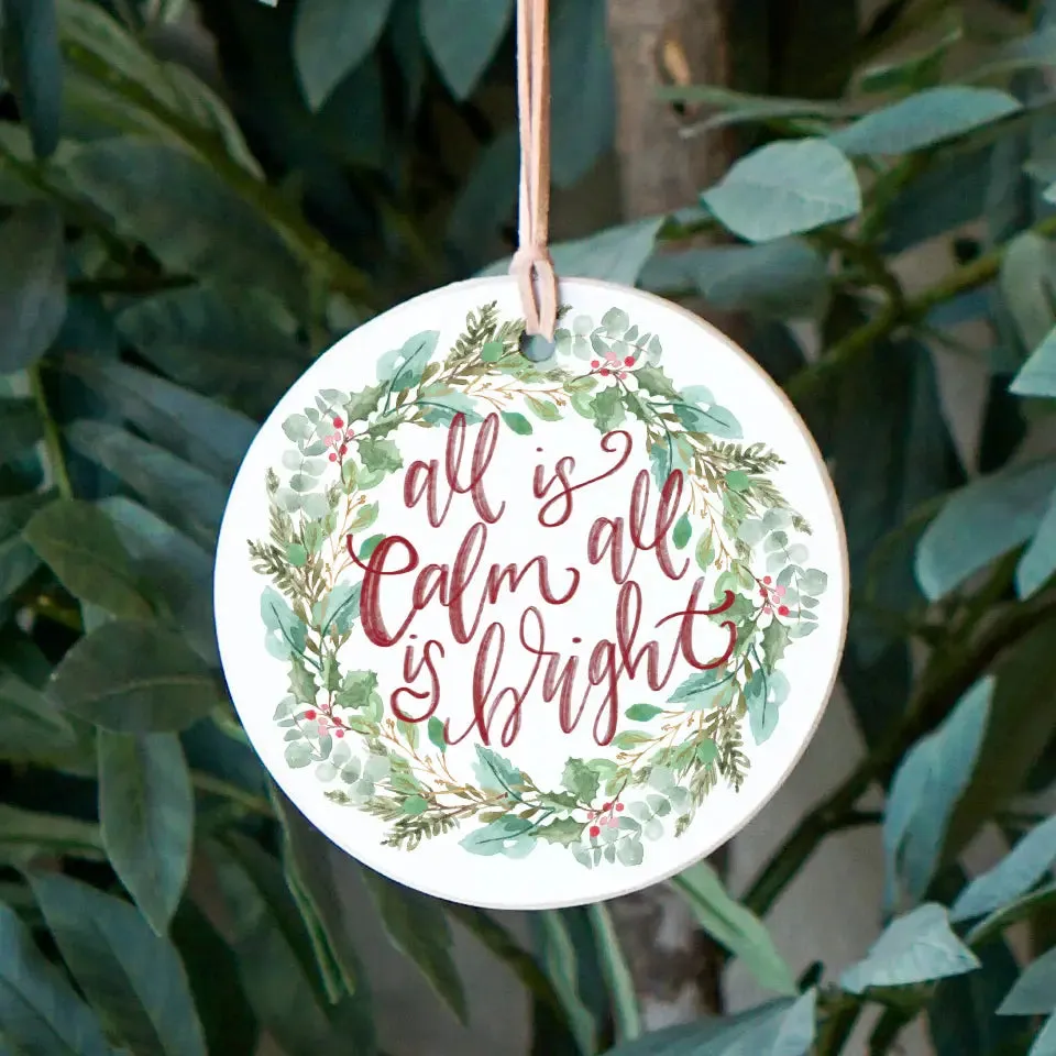 Christmas Wooden Ornaments ~ Various Styles