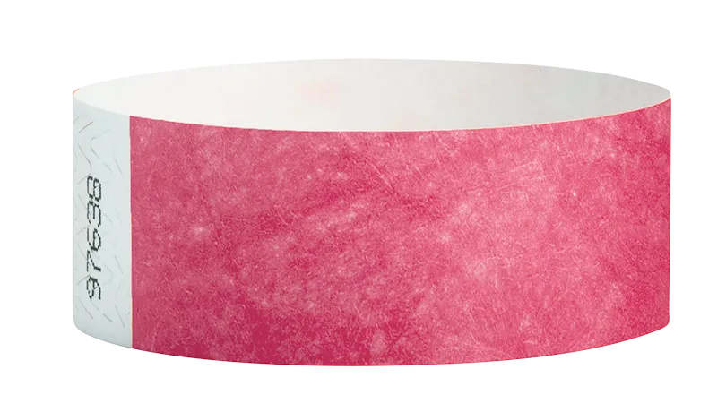 Custom 1" Tyvek Alternative Solid Color Wristbands