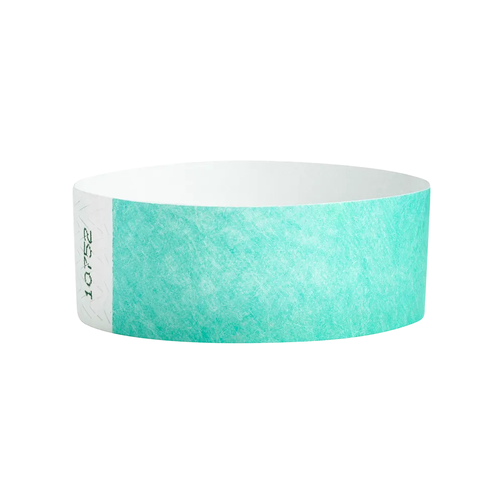 Custom 1" Tyvek Alternative Solid Color Wristbands