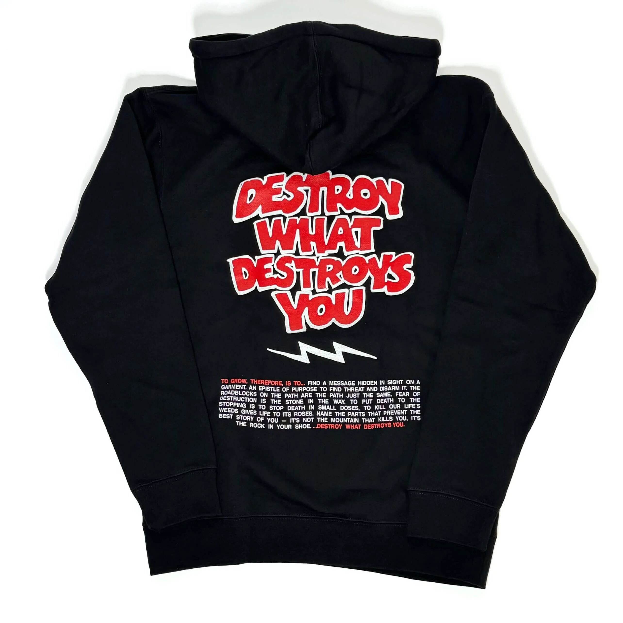 Don't Lose, Heart Hoodie Black