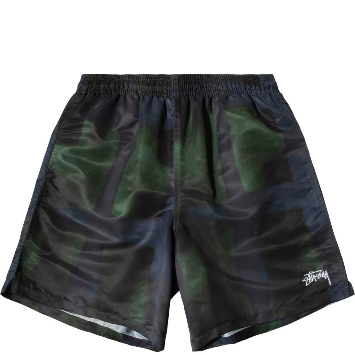 DYED PLAID WATER SHORT