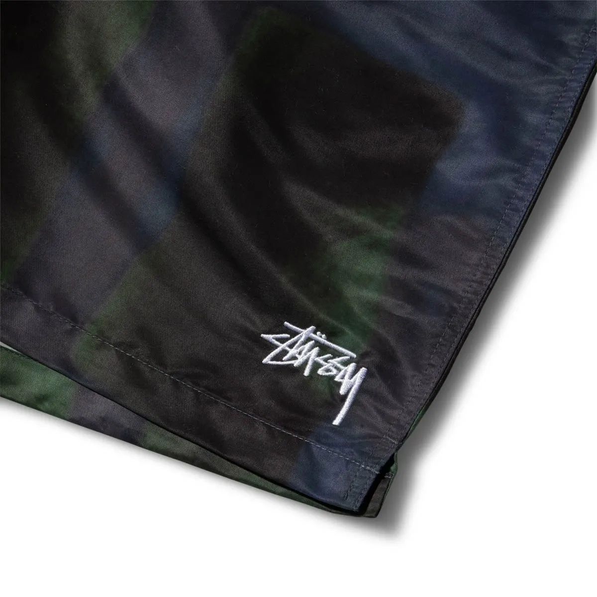 DYED PLAID WATER SHORT