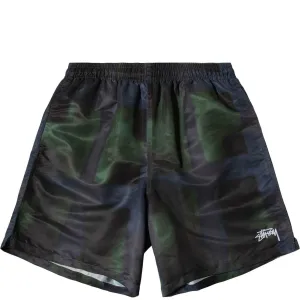 DYED PLAID WATER SHORT