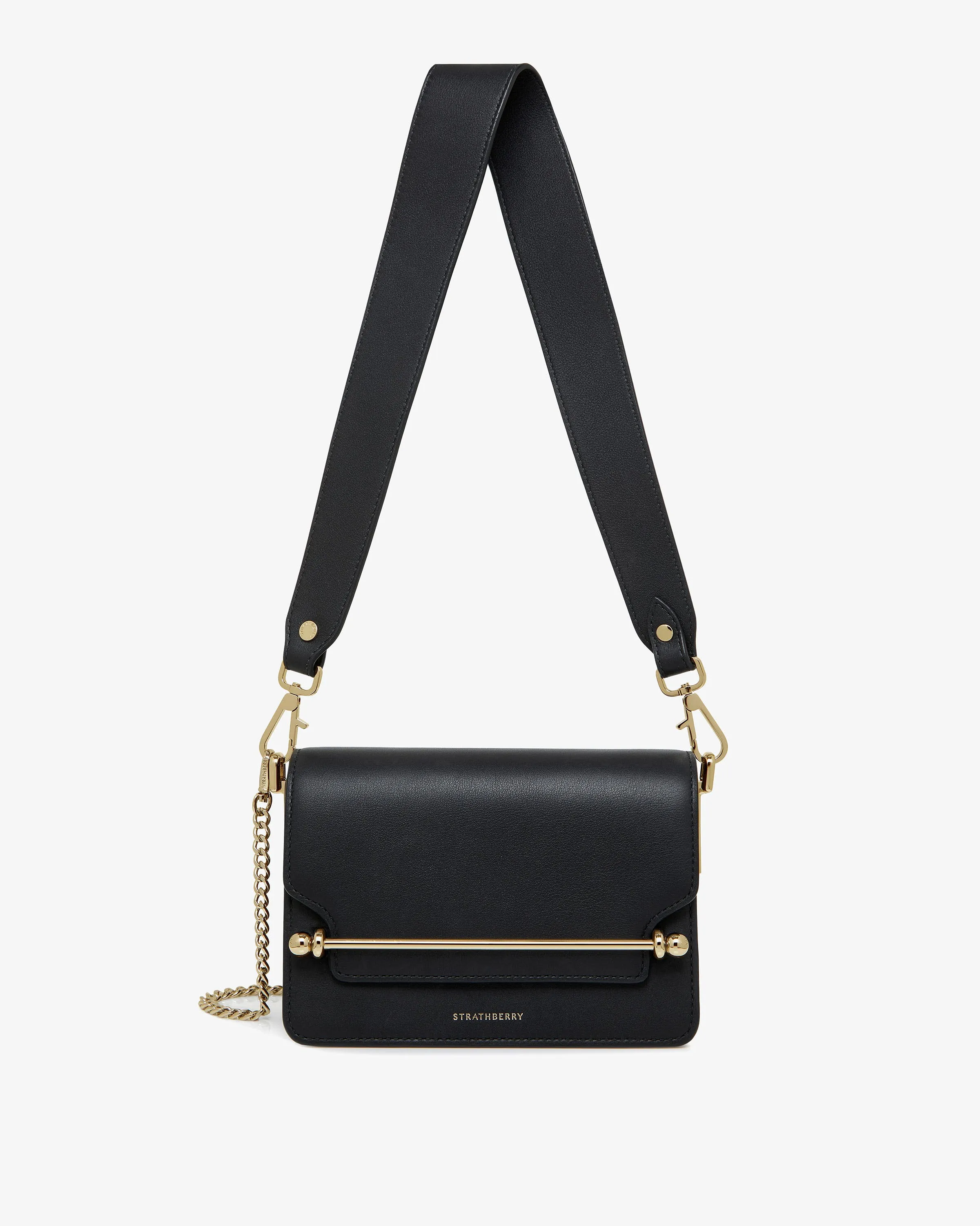 East/West Mini Multi Strap - Black