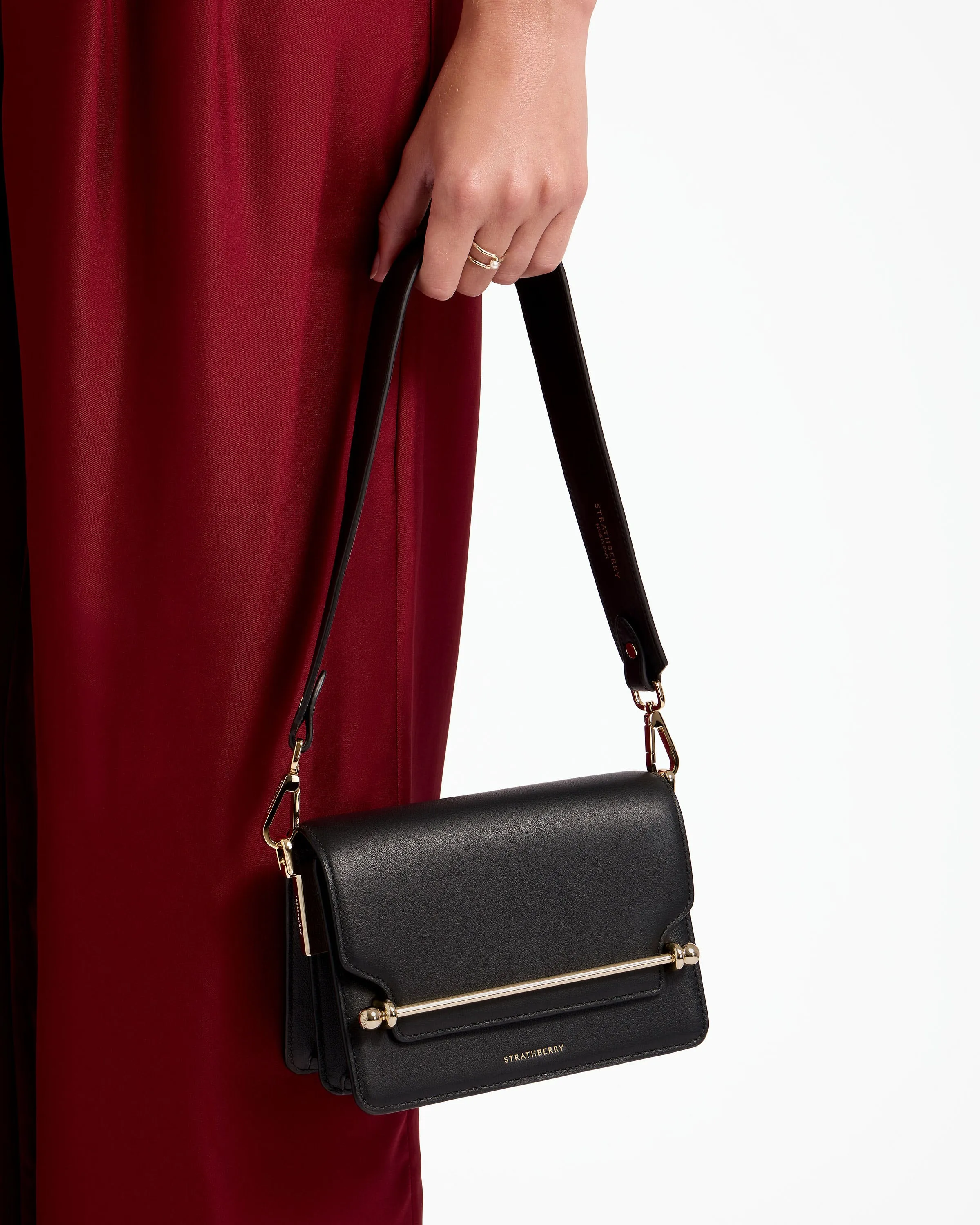 East/West Mini Multi Strap - Black