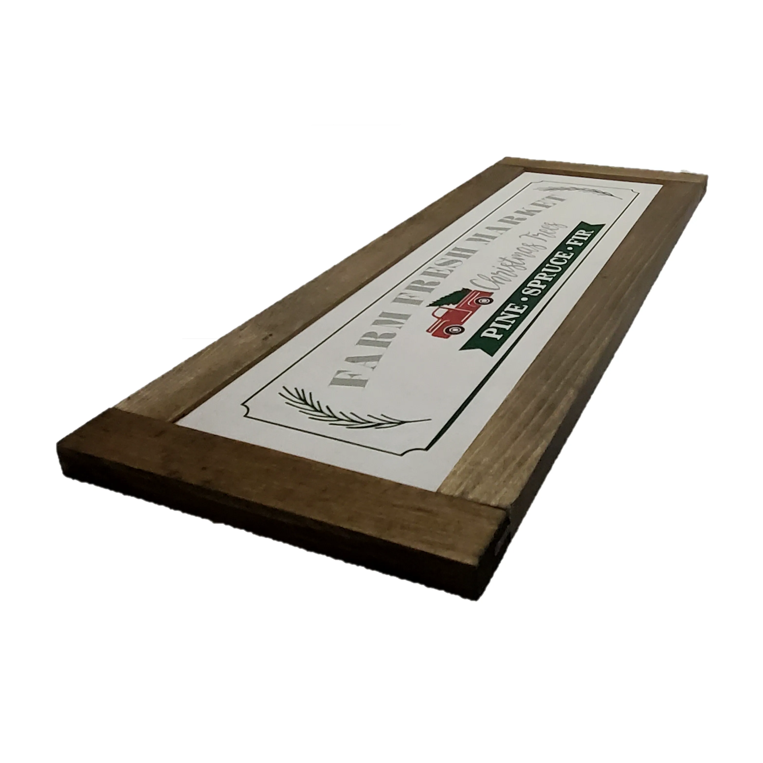 Farm Fresh Christmas Trees Sign | Farmhouse Style | 2 Feet Long