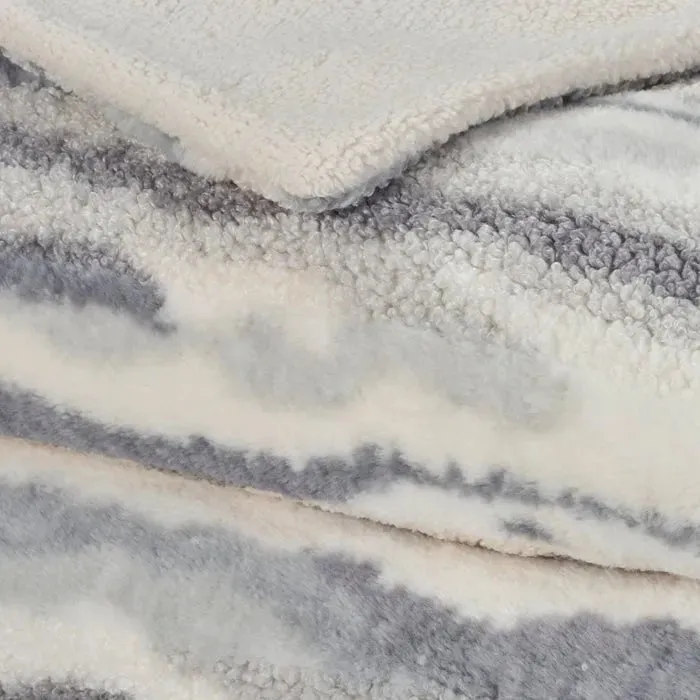 Faux Fur RD520 Blue Throw Blanket