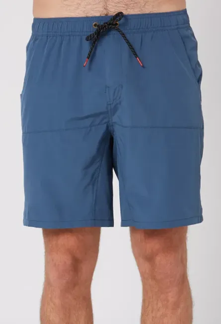 Follow All Day Shorts | Slate Blue