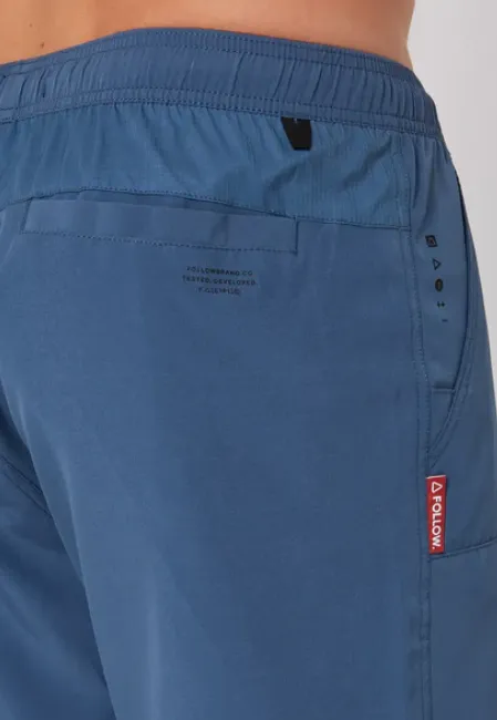 Follow All Day Shorts | Slate Blue