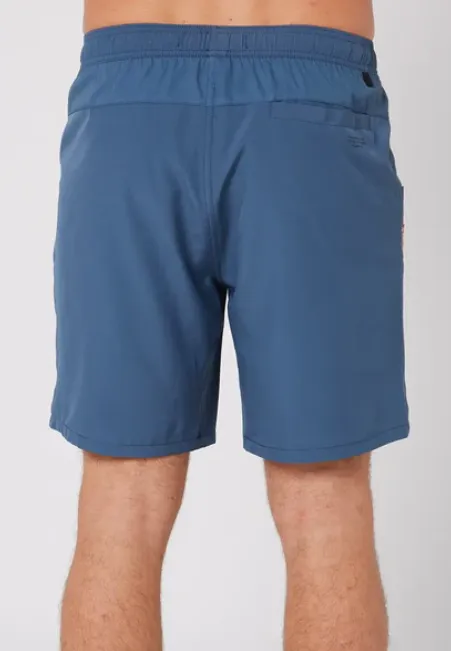 Follow All Day Shorts | Slate Blue