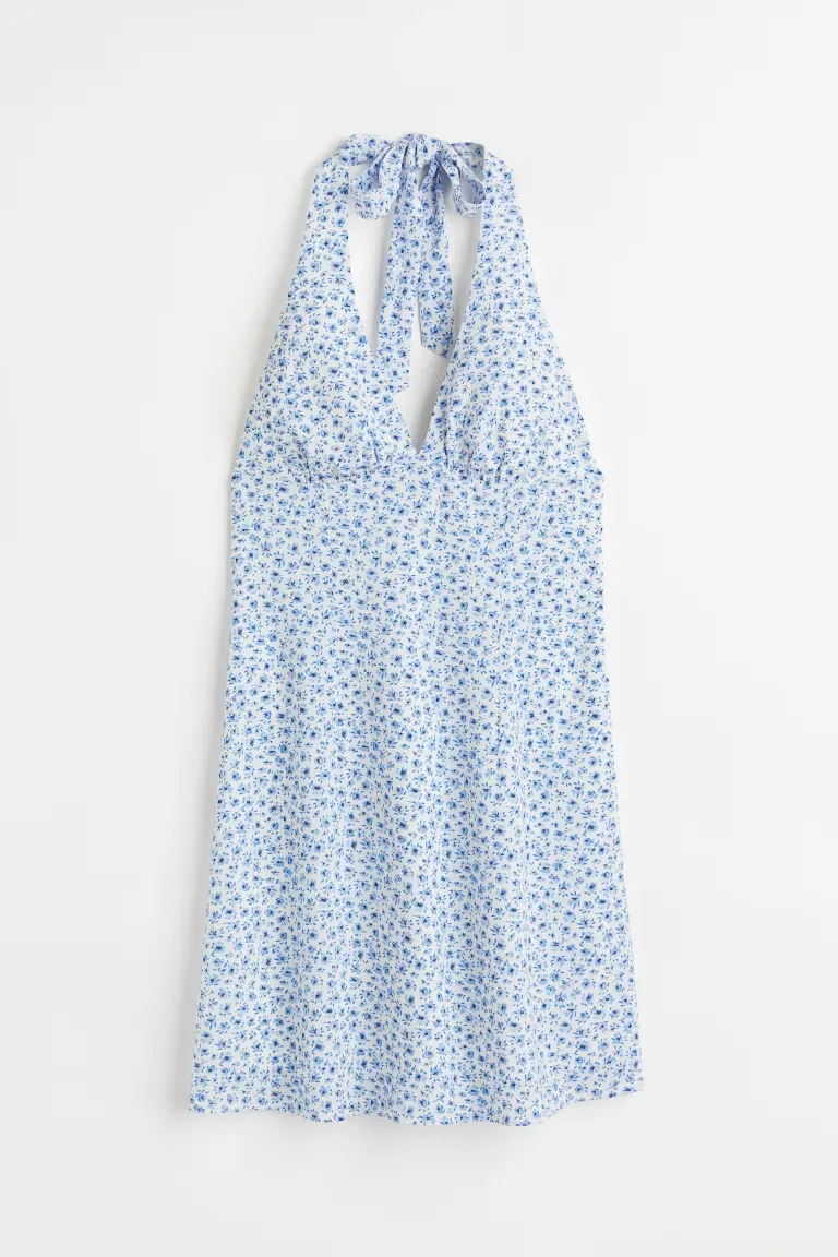 Halterneck dress