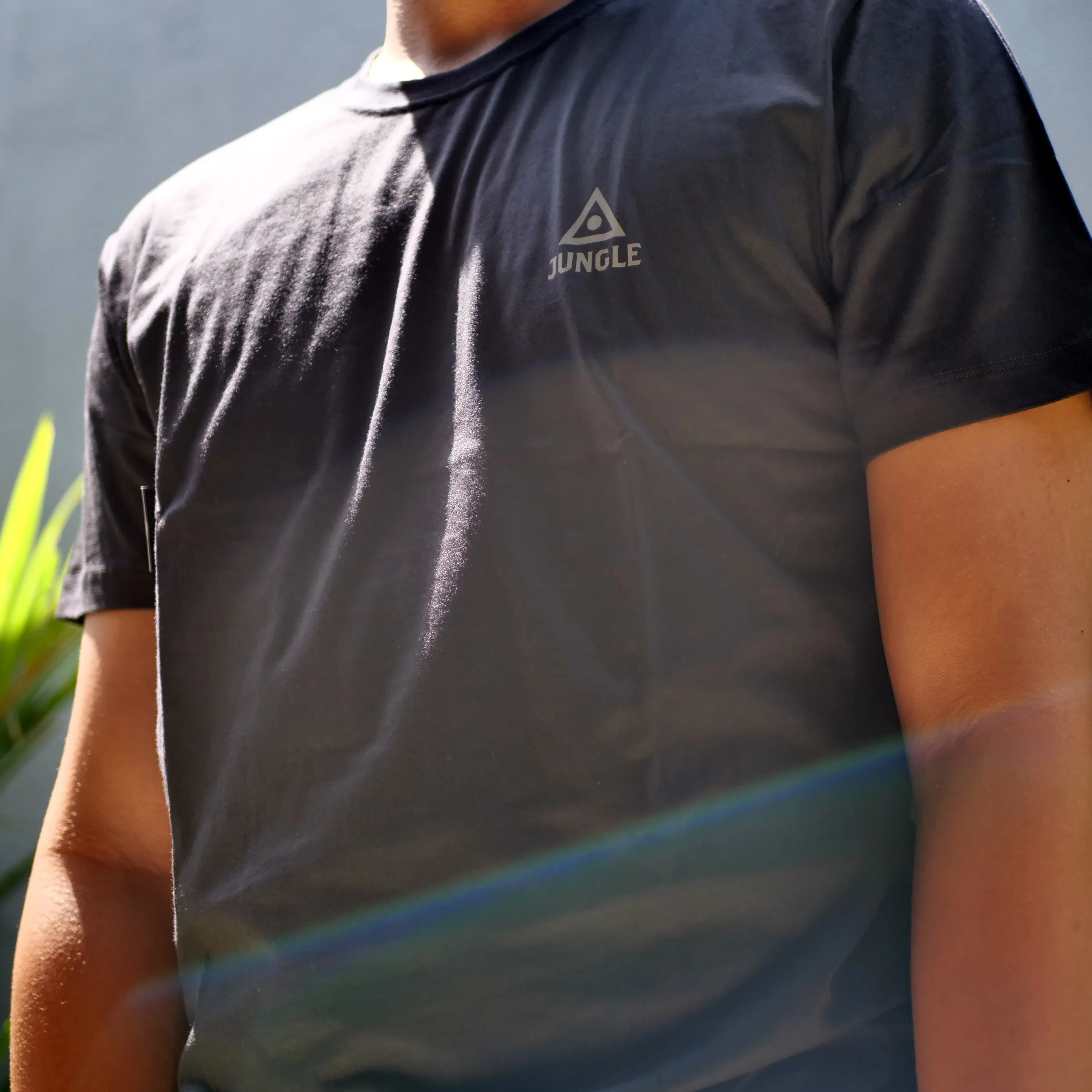 Jungle Corpo Side Tee - Man Black