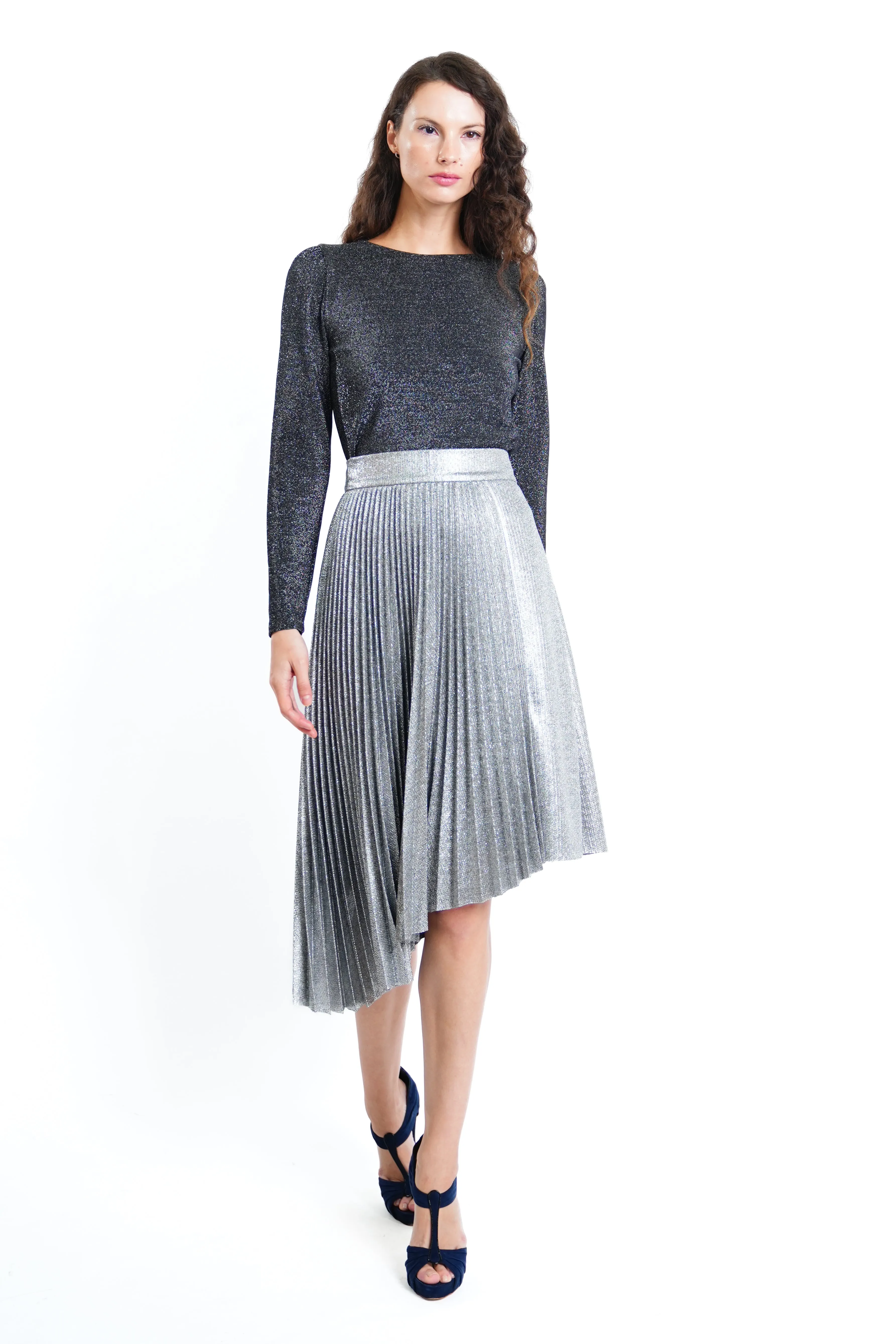 Maia Shimmer Jersey Top