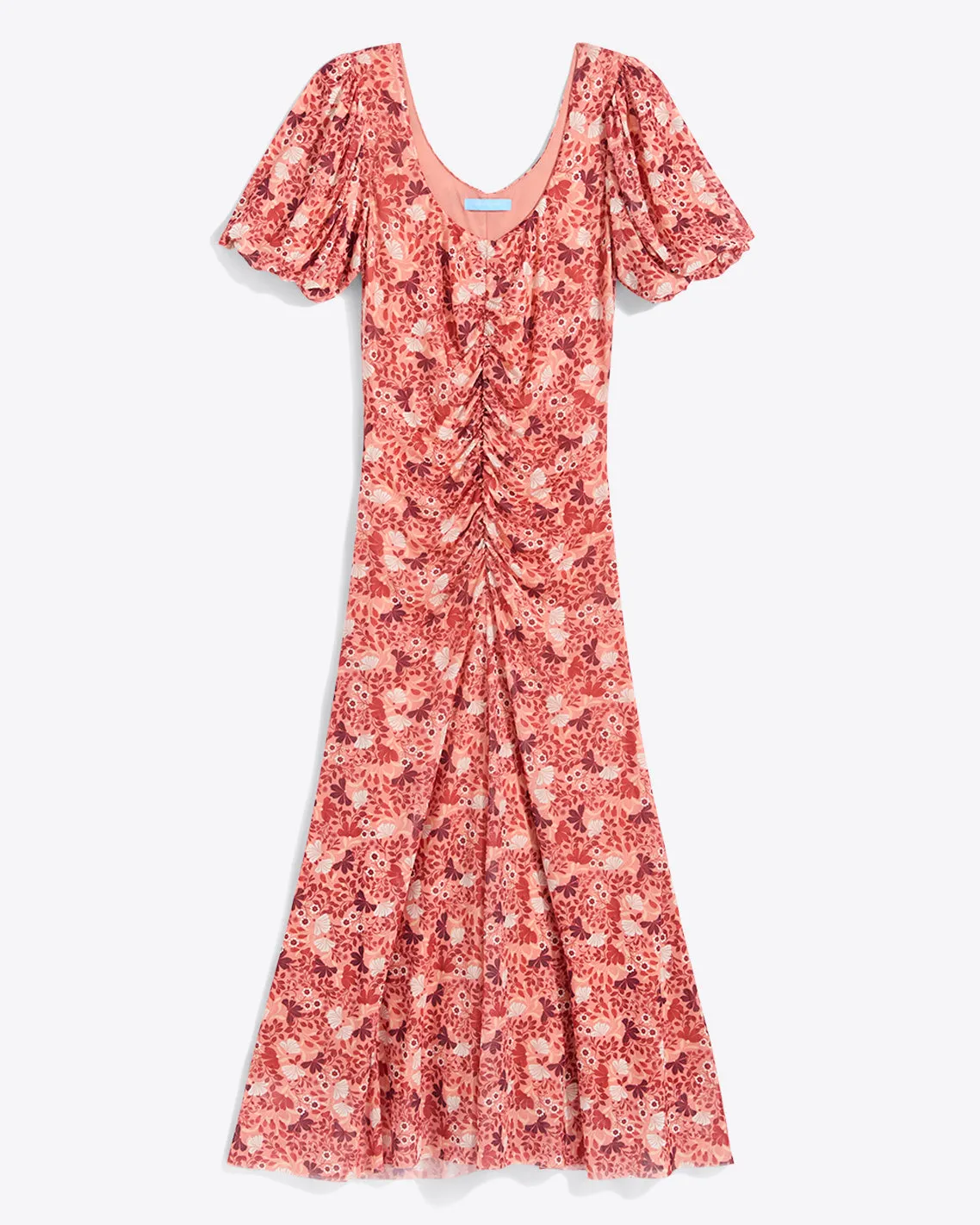 Mindy Midi Dress in Stretch Mesh