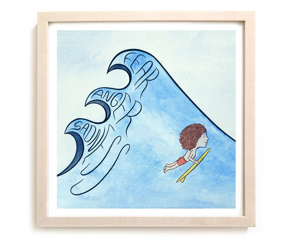 Mop Rides Art Print "Emerge"