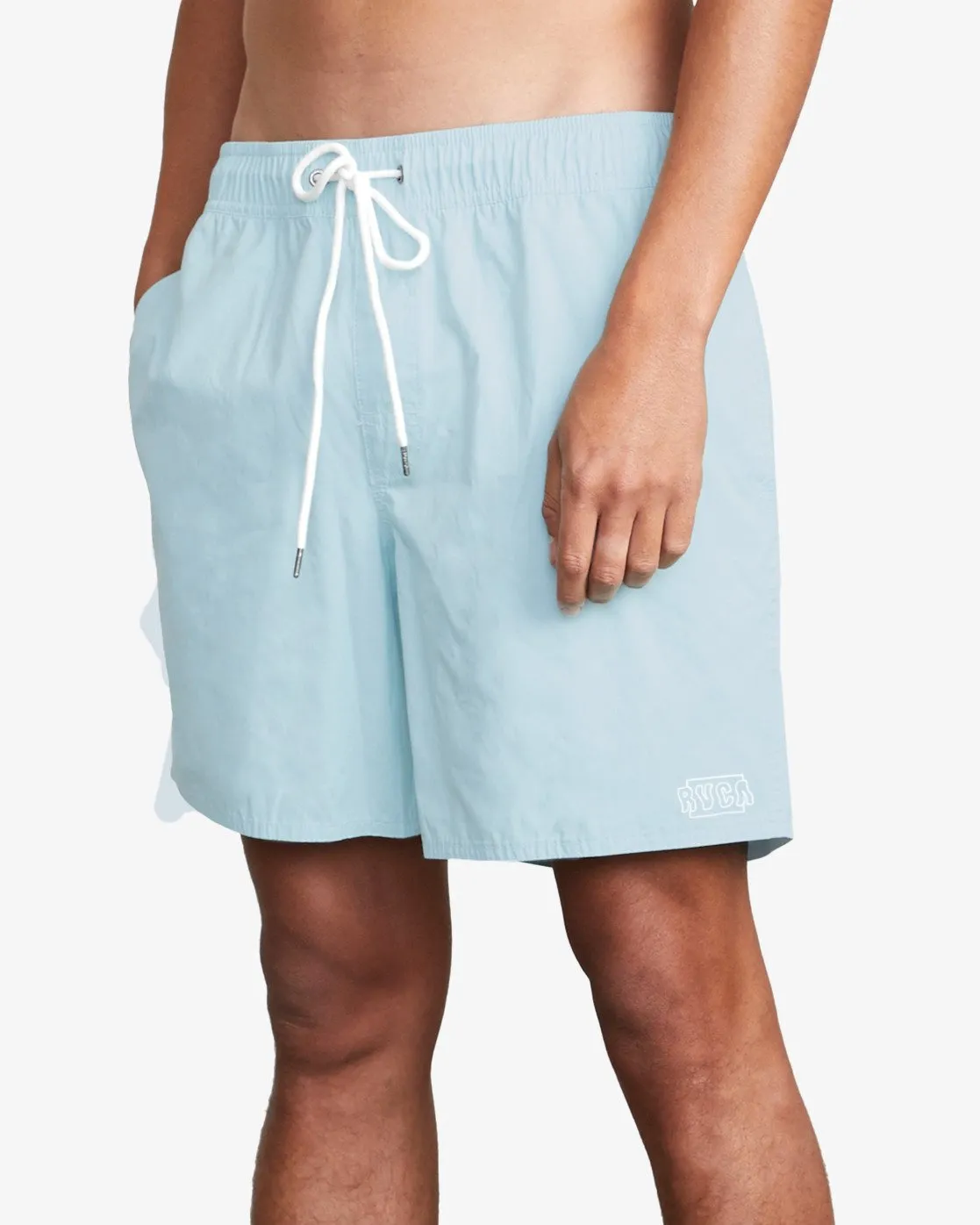 Opposites Elastic 17" Boardshorts - Pale Blue