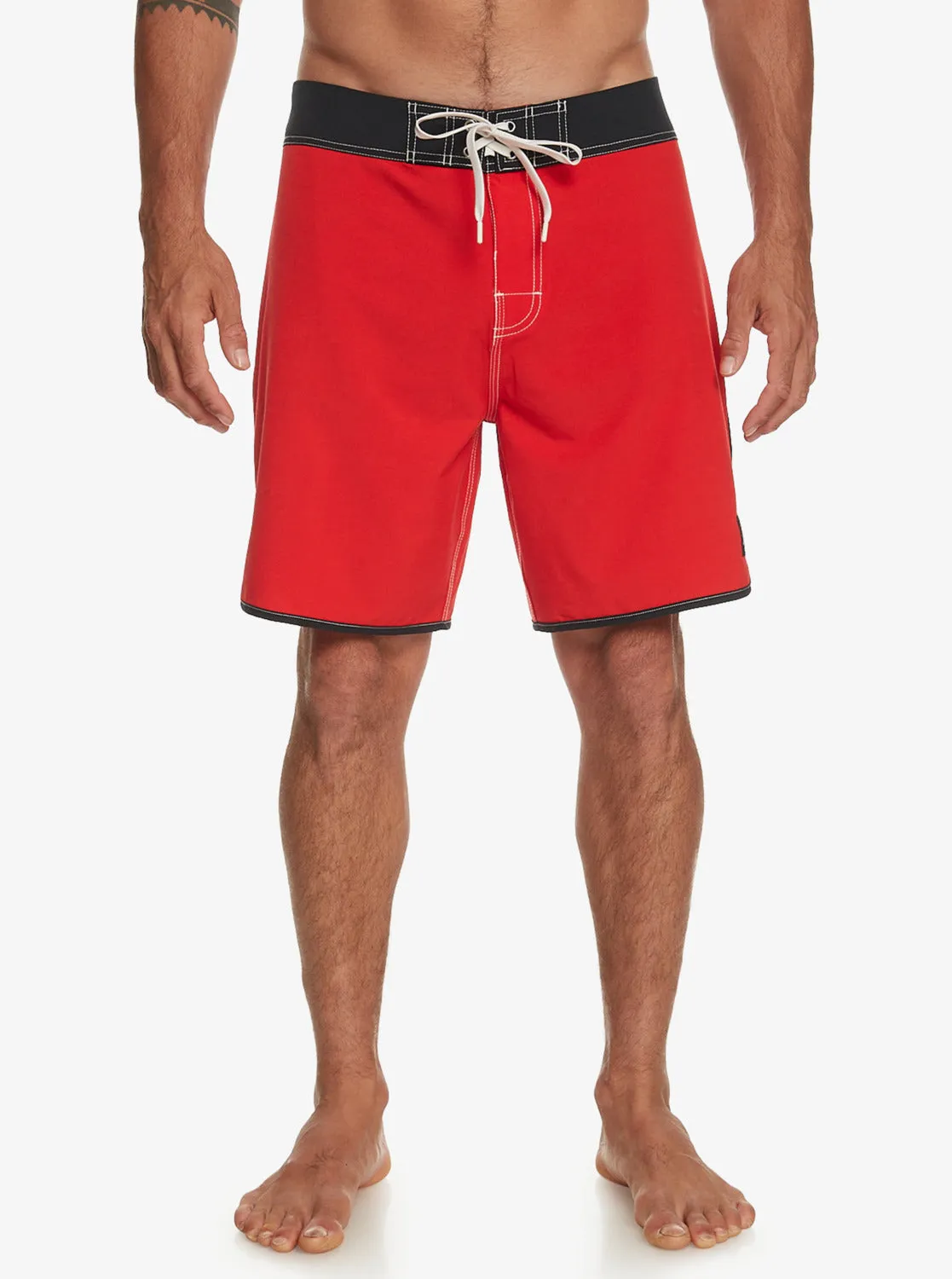 Original Scallop 18" Boardshorts - High Risk Red