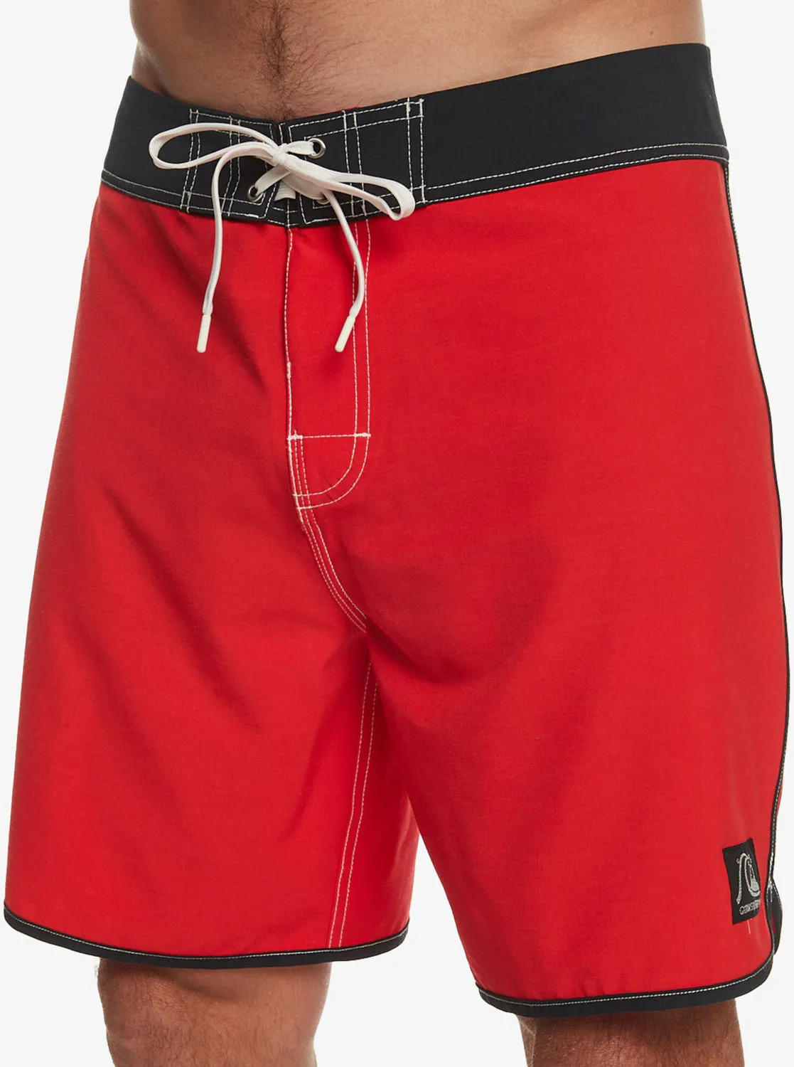 Original Scallop 18" Boardshorts - High Risk Red