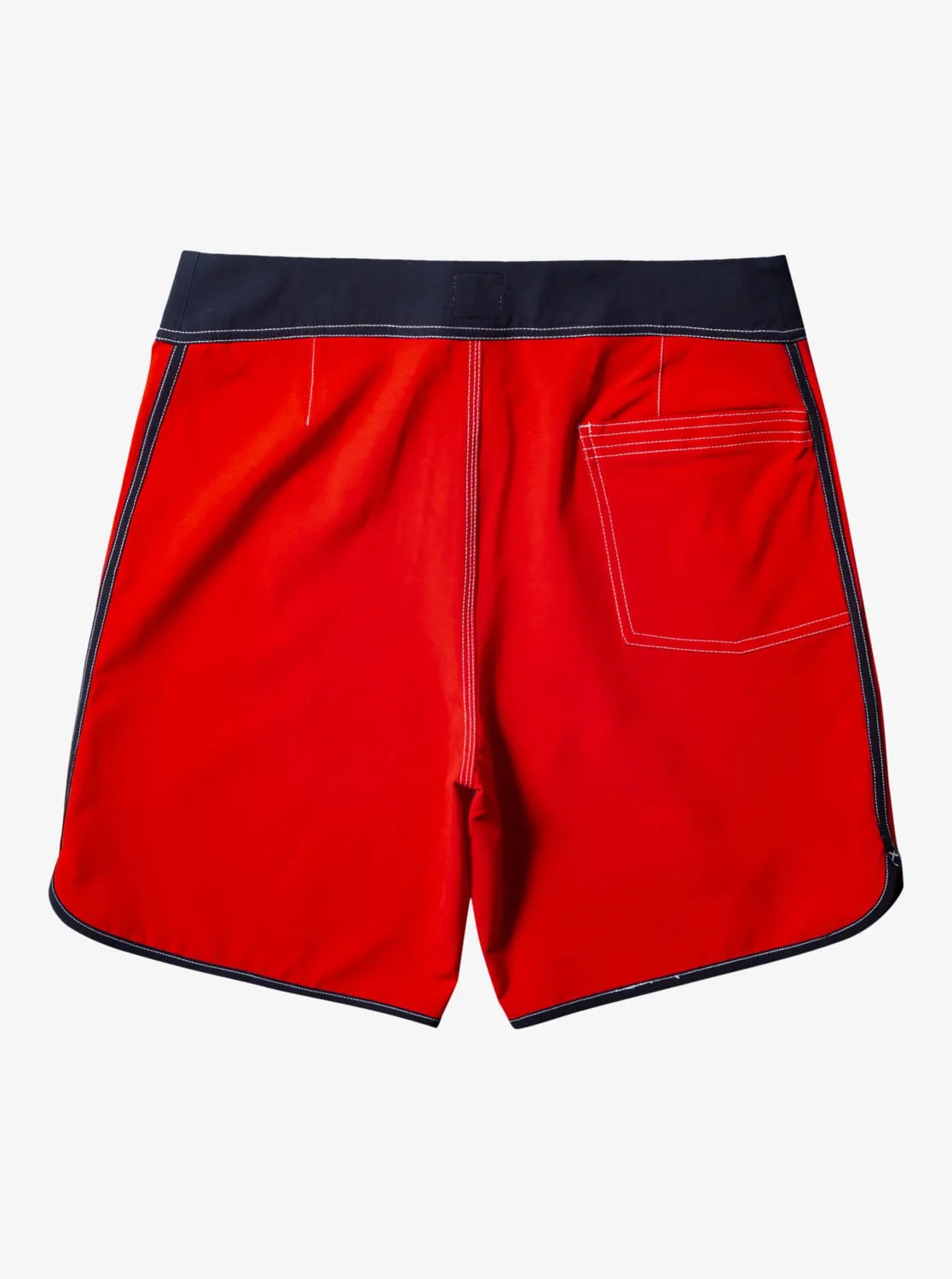 Original Scallop 18" Boardshorts - High Risk Red