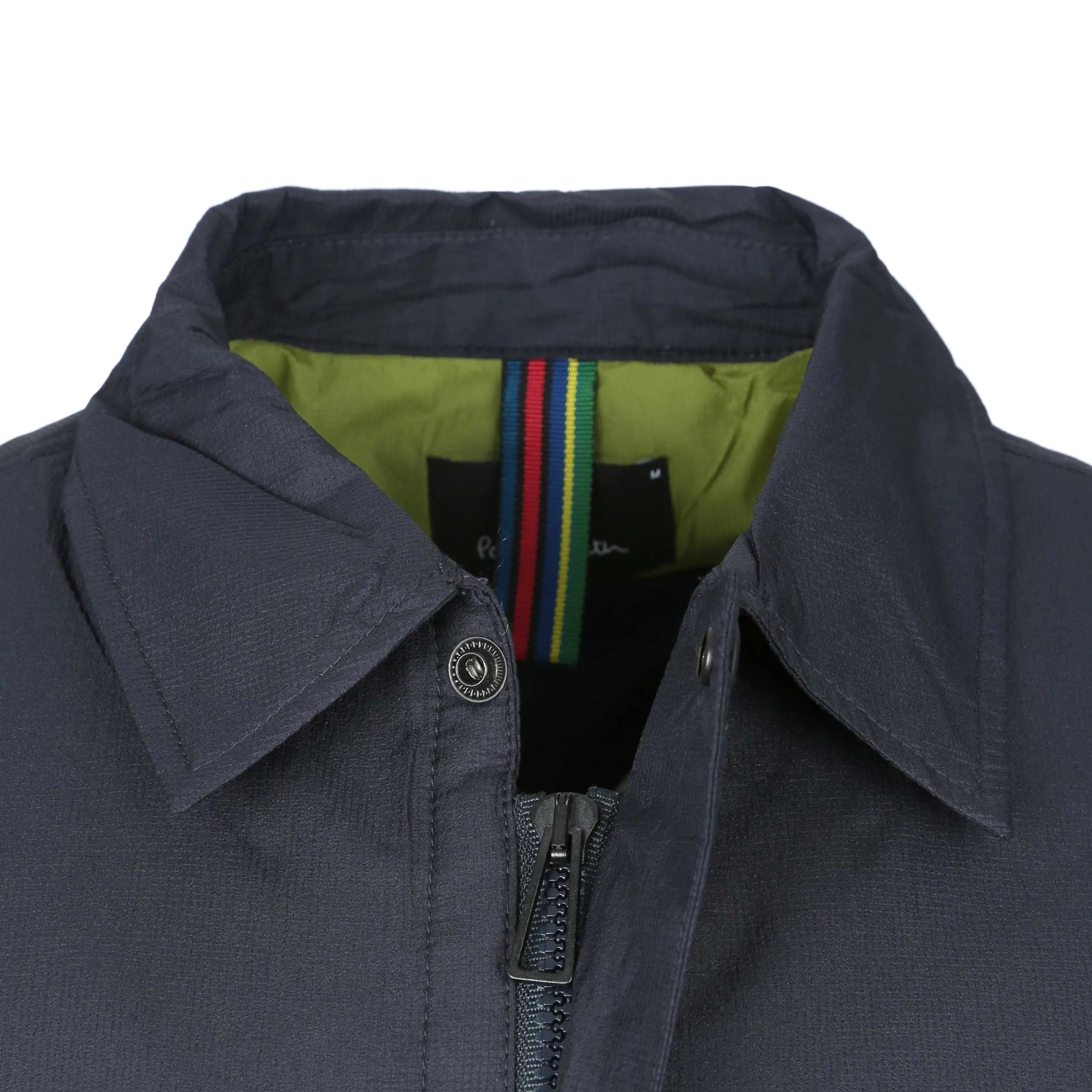 Paul Smith Full Zip Overshirt in Navy