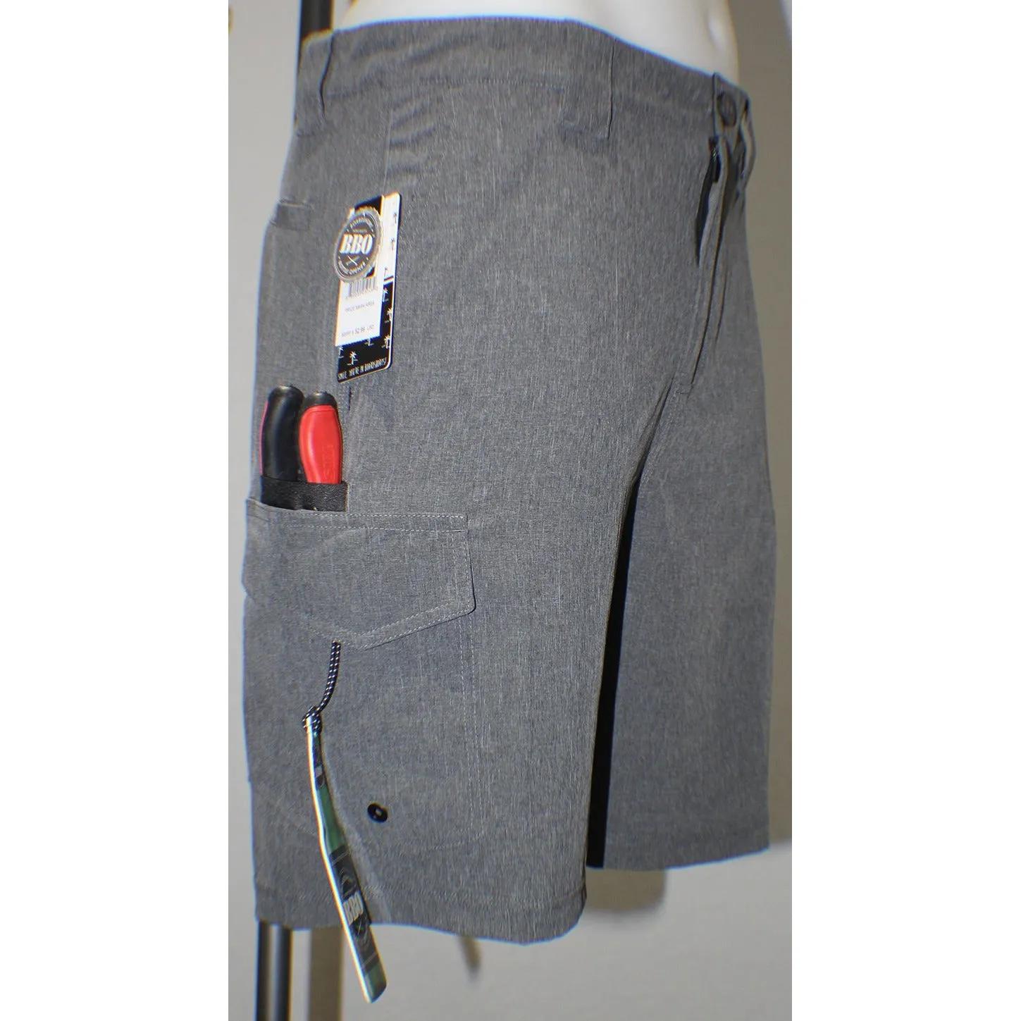 Performance Strike Boardshort - Charcoal