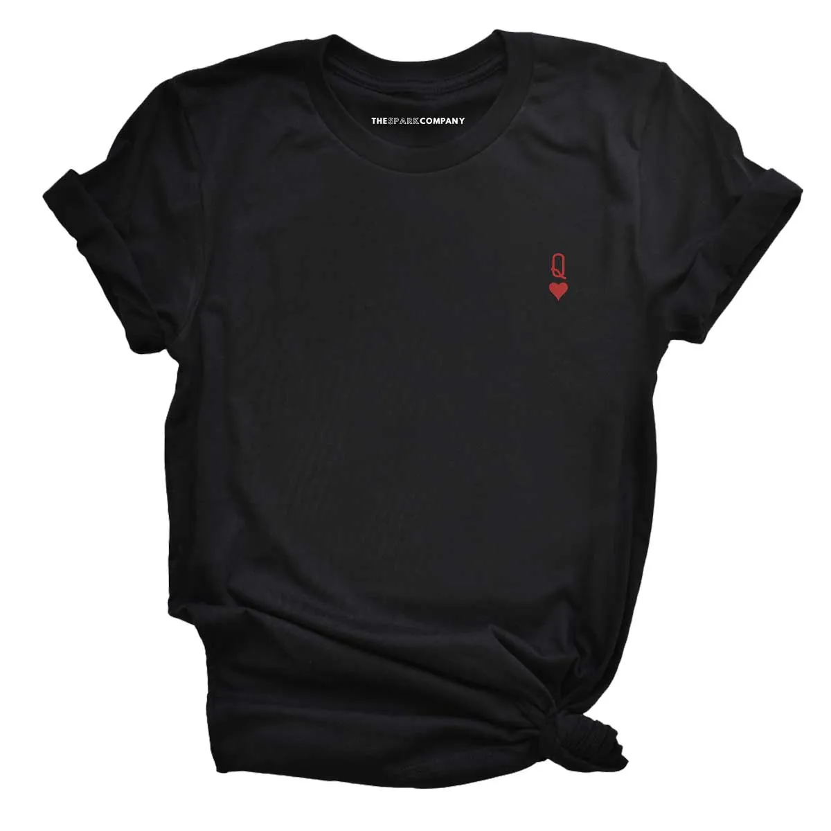 Queen Embroidered Feminist T-Shirt