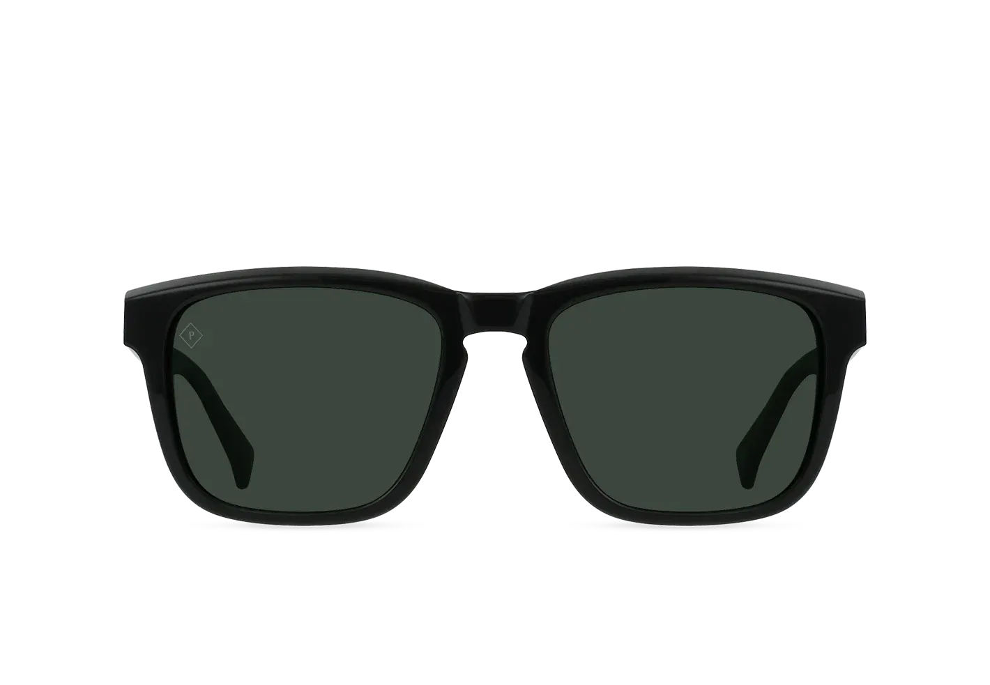 Raen Lumis- Recycled Black/Green Polarised