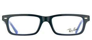 Ray-Ban Junior RY 1535 3600 Rectangle Plastic Grey Eyeglasses with Demo Lens