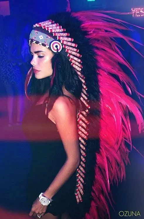 Red War Bonnet - 130cm