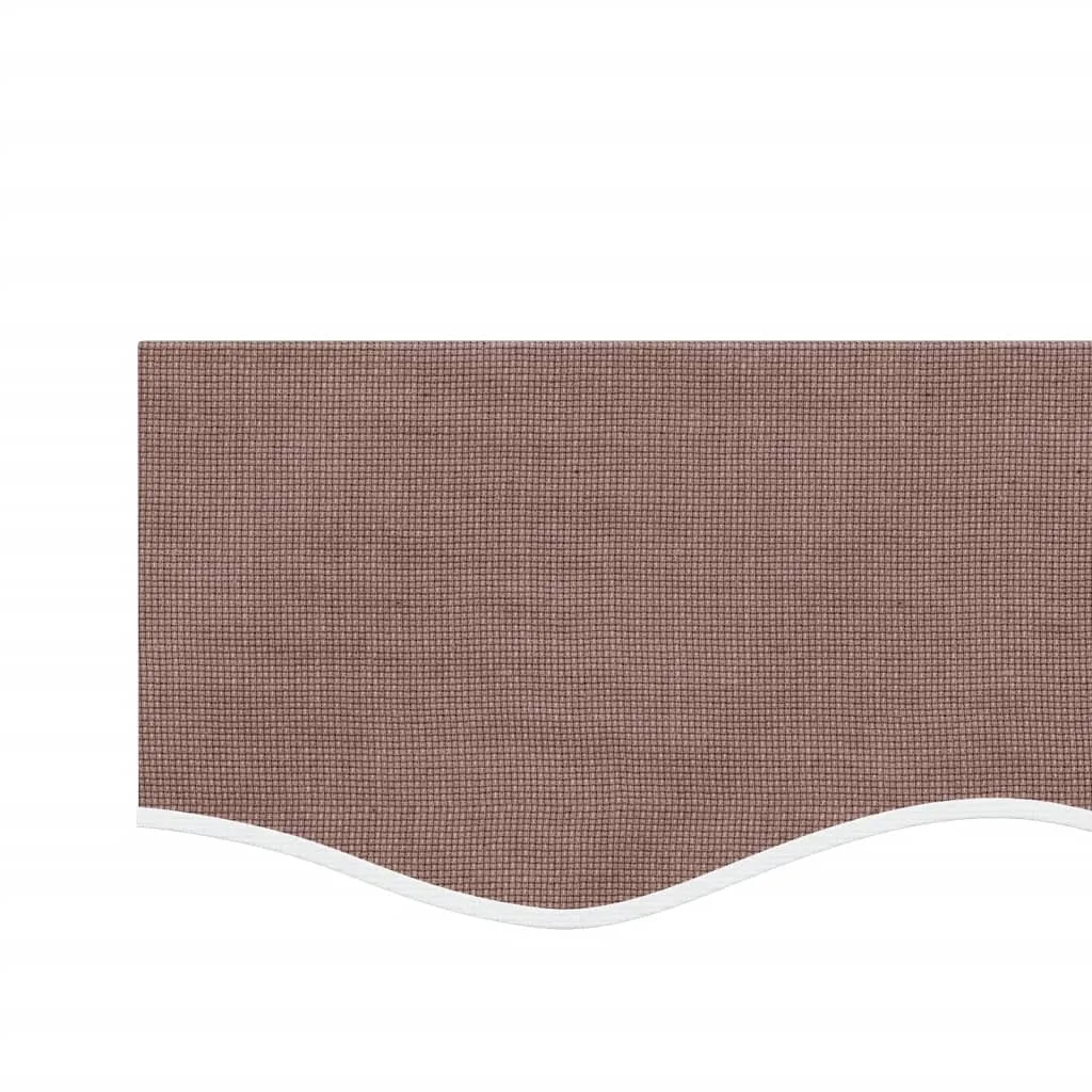 Replacement Fabric for Awning Valance Brown Stripe 4 m