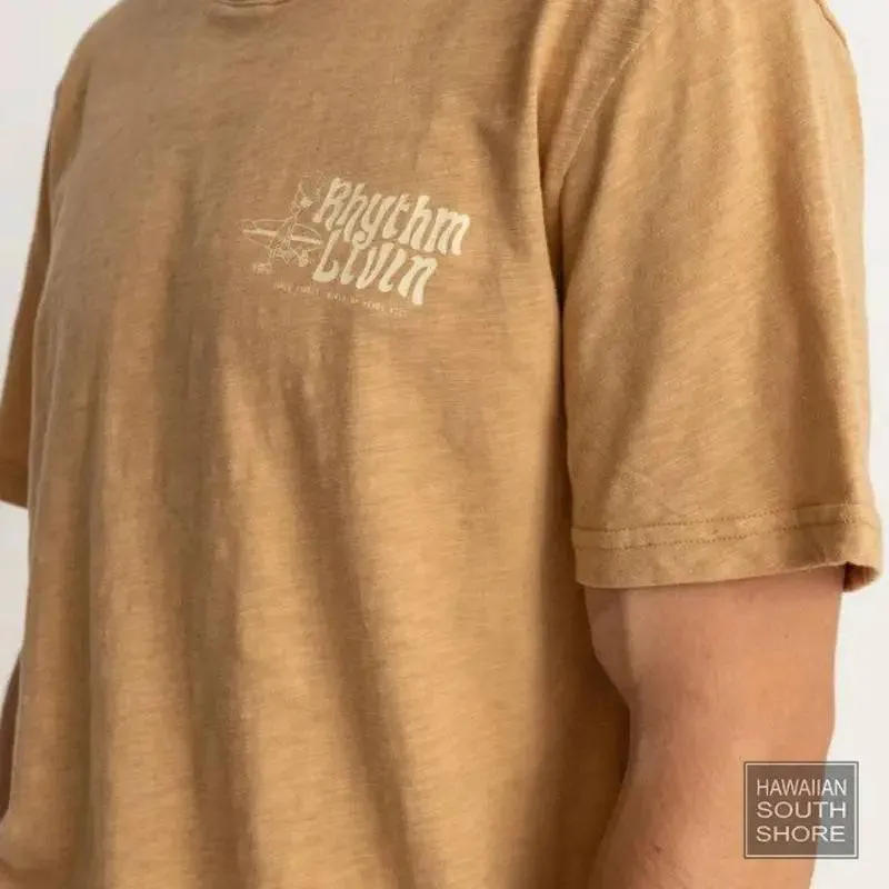 RHYTHM T-Shirt Livin Slub (Small - XLarge) Latte