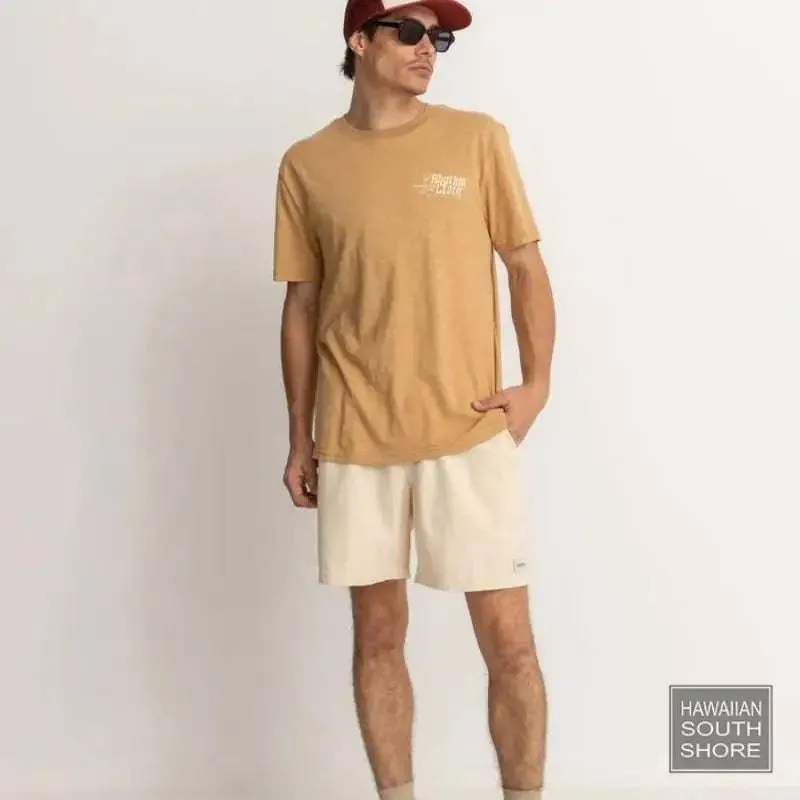 RHYTHM T-Shirt Livin Slub (Small - XLarge) Latte