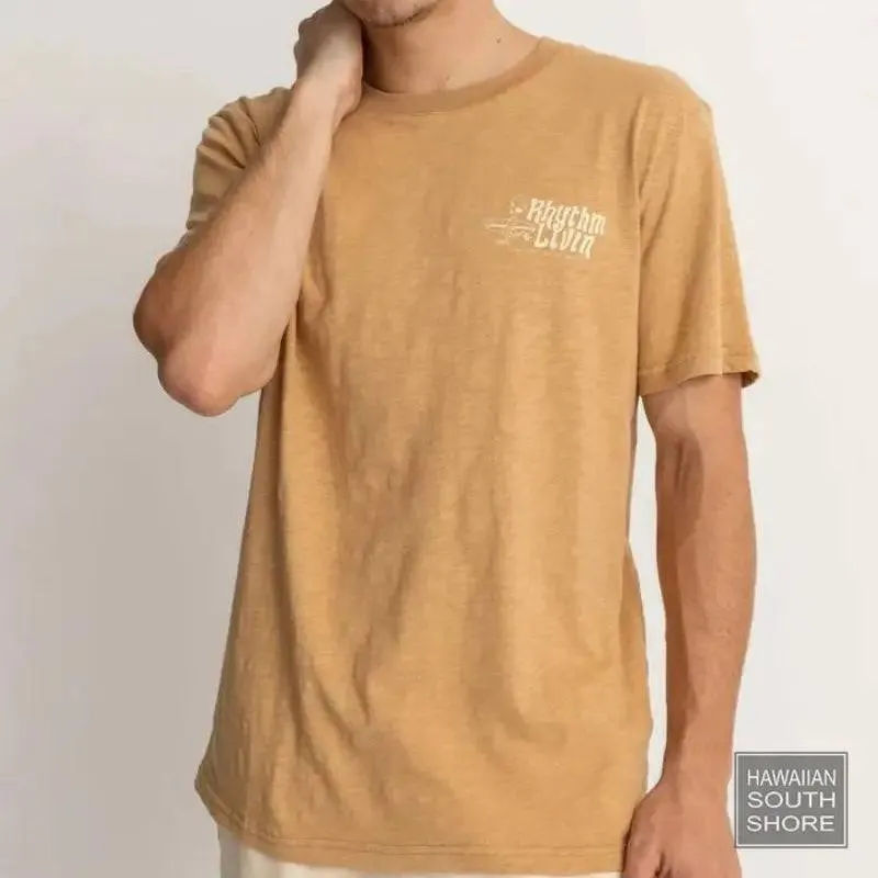 RHYTHM T-Shirt Livin Slub (Small - XLarge) Latte