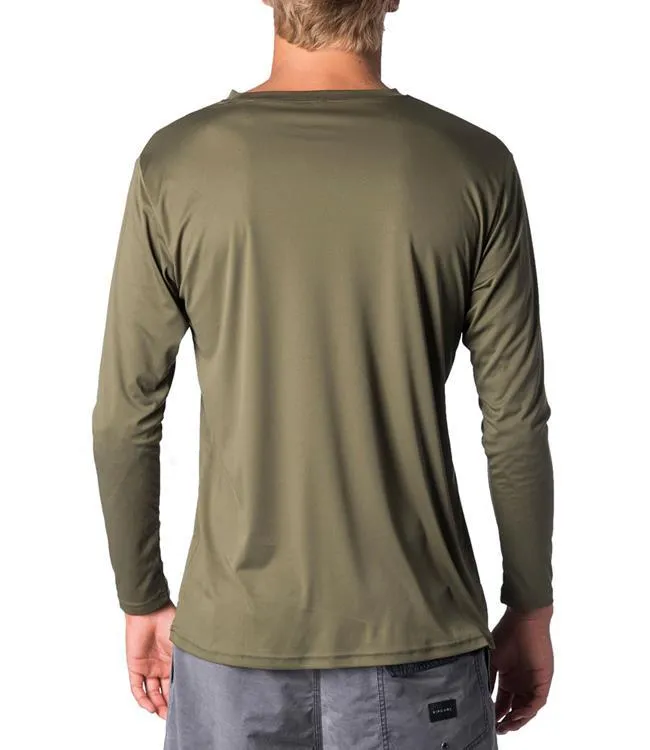 Ripcurl Search Surflite Long Sleeve UV Tee (2019) - Military Green