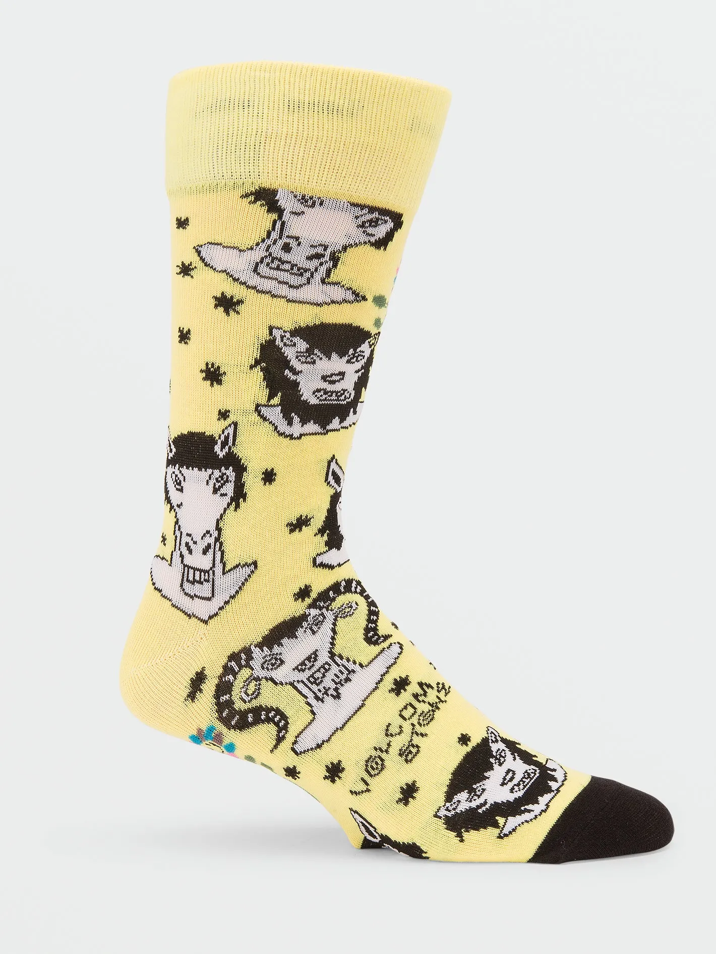 Surf Vitals Ozzy Socks - Glimmer Yellow