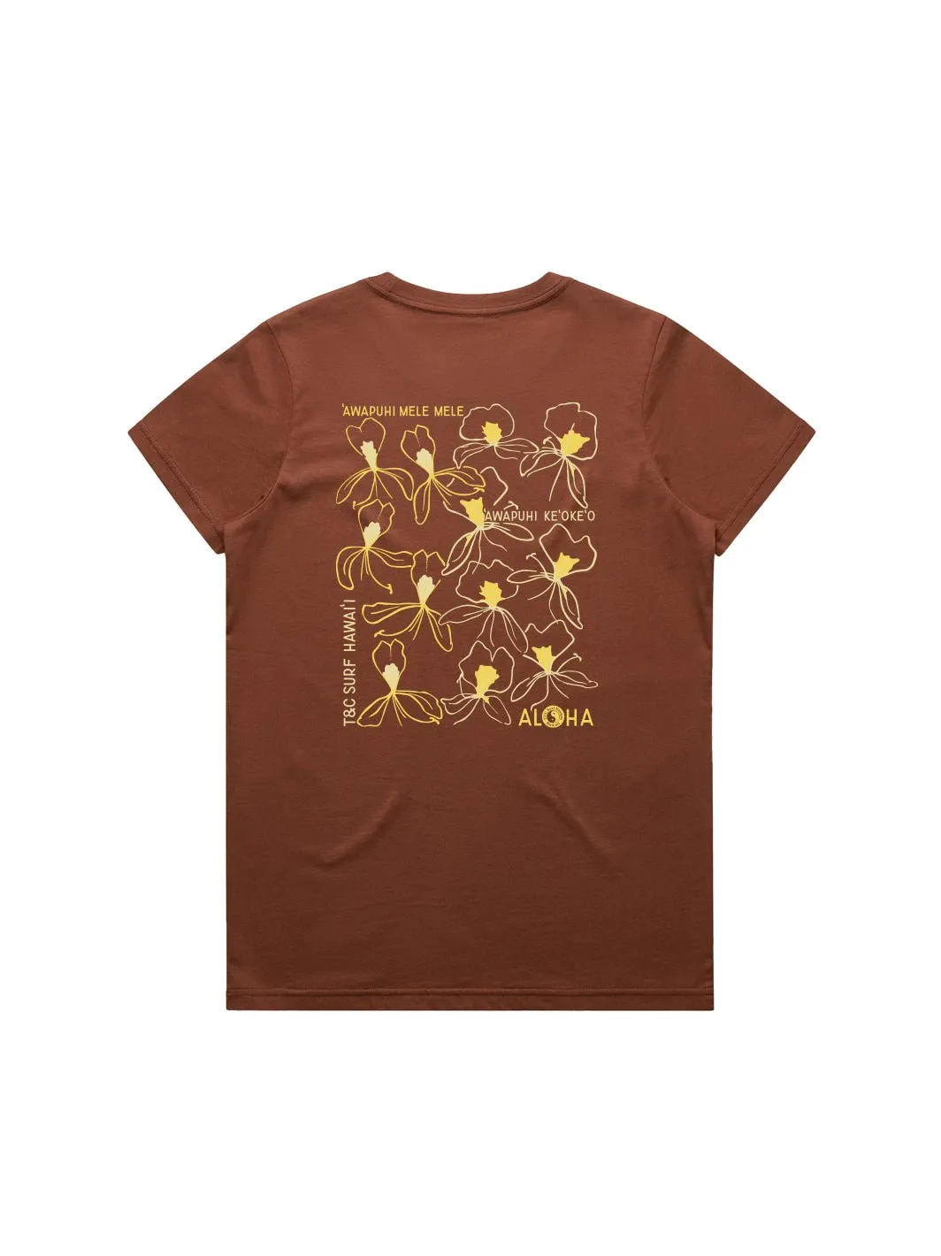 T&C Surf Awapuhi Maple Tee
